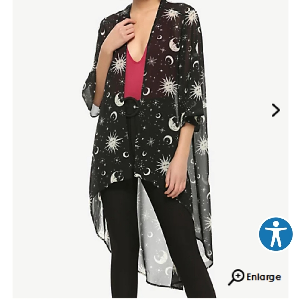 Hot Topic Moon/Sun Kimono